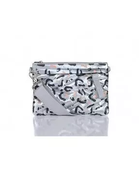 Женская сумка через плечо/пояс Go Dash Dot, цвет Silver blush cheetah