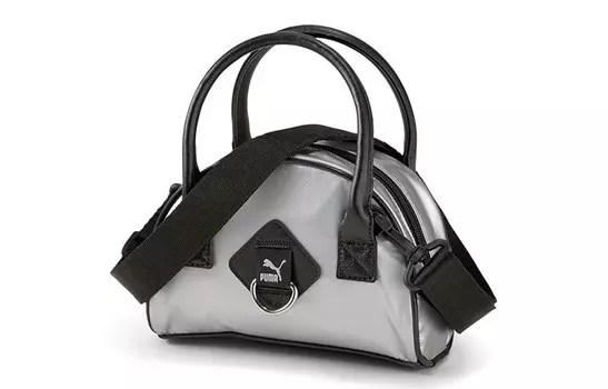Женская сумка через плечо Puma, Silver/Black