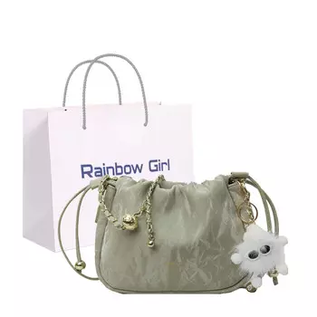 Женская сумка через плечо Rainbow Girl, Зеленый