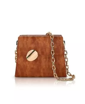 Женская сумка через плечо Roux в стиле ретро с трапециевидной структурой Jewel Badgley Mischka