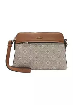 Женская сумка через плечо с эмблемой и логотипом L.CREDI, цвет Kitt