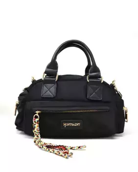 Женская сумка через плечо с черной подвеской Montsaint, черный