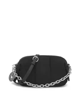 Женская сумка через плечо с фиксированной ручкой через плечо и регулируемой съемной ручкой через плечо Tous, черный