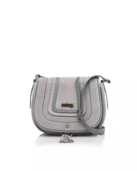 Женская сумка через плечо с клапаном и помпоном Mustang, синий