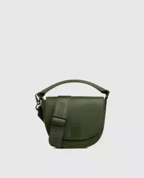 Женская сумка через плечо с клапаном и регулируемой ручкой Kalk, цвет Kaki