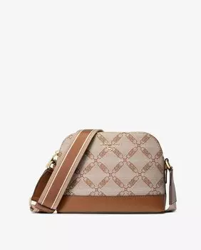 Женская сумка через плечо с коричневым логотипом Michael Michael Kors, коричневый