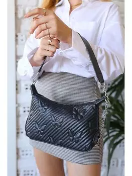 Женская сумка через плечо с кожаным рисунком Madamra