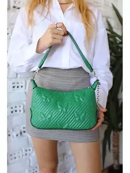 Женская сумка через плечо с кожаным рисунком Madamra