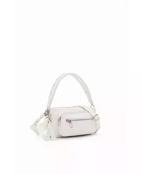 Женская сумка через плечо с логотипом S Desigual, белый