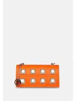 Женская сумка через плечо с металлической аппликацией под кожу Parigi