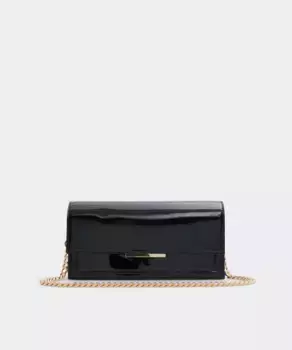 Женская сумка через плечо с металлической застежкой Aldo, черный