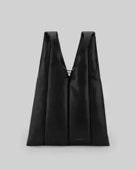 Женская сумка через плечо с мягкой подкладкой из натуральной кожи Adolfo Dominguez, черный