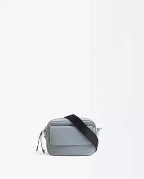 Женская сумка через плечо с несколькими карманами и застежкой-молнией со съемным кошельком для монет Parfois, синий