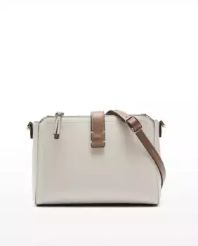 Женская сумка через плечо с несколькими отделениями и простой застежкой-молнией Parfois, цвет Crudo