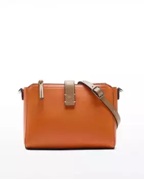 Женская сумка через плечо с несколькими отделениями и простой застежкой-молнией Parfois, оранжевый