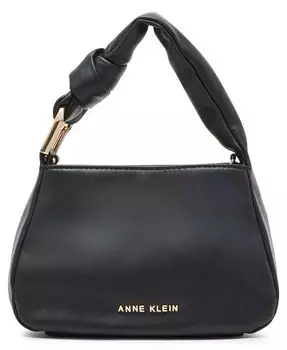 Женская сумка через плечо с ручкой сверху и мягким узлом Anne Klein, зеленый
