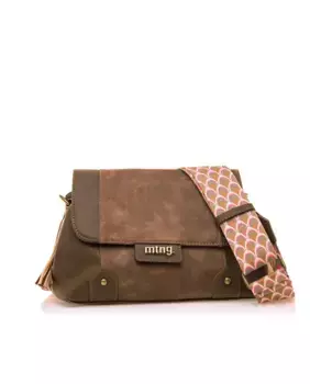 Женская сумка через плечо с широкой ручкой в стиле бохо Mustang, коричневый