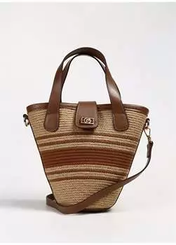 Женская сумка через плечо соломенно-бежевого цвета 30X25x13 см 05PC24Y547-HS BJ Pierre Cardin, бежевый