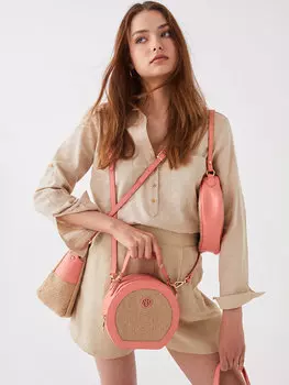 Женская сумка через плечо SOUTHBLUE, бледно-коралловый