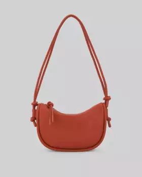 Женская сумка через плечо средней текстуры Adolfo Dominguez, красный