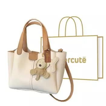 Женская сумка через плечо Supercute, Белый с хаки