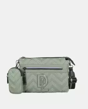 Женская сумка через плечо Tail цвета хаки Devota & Lomba