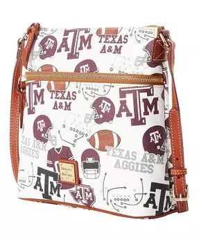 Женская сумка через плечо Texas A&M Aggies Game Day Dooney & Bourke, белый