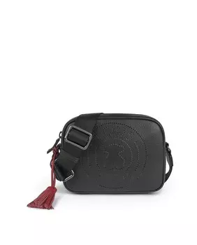 Женская сумка через плечо Tous черная с регулируемой ручкой Tous, черный