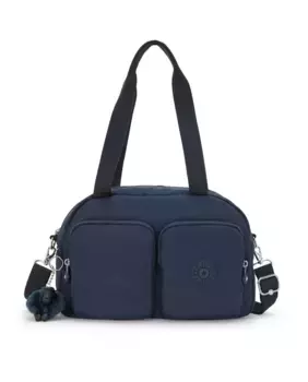 Женская сумка через плечо Versatile Kipling со съемным ремнем темно-синего цвета