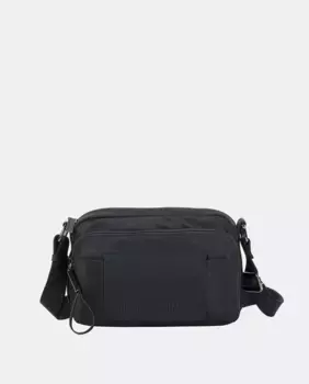 Женская сумка через плечо Viber черного цвета Devota & Lomba