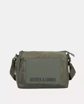 Женская сумка через плечо Viber цвета хаки Devota & Lomba