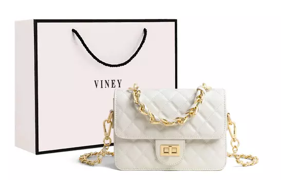 Женская сумка через плечо Viney, Белый +4150