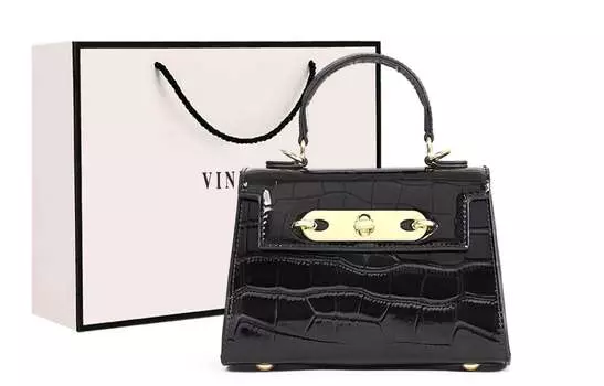 Женская сумка через плечо Viney, Черный