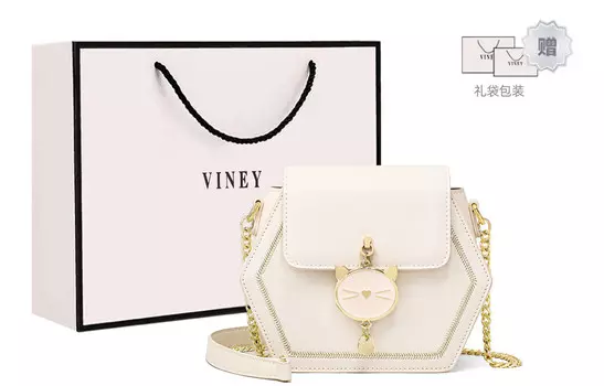 Женская сумка через плечо Viney, Черный