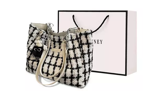 Женская сумка через плечо Viney, Черный