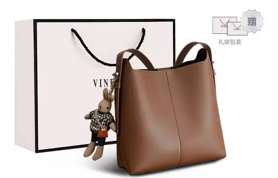 Женская сумка через плечо Viney, Миндальное масло