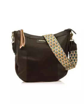 Женская сумка через плечо в стиле бохо с помпоном Mustang, коричневый