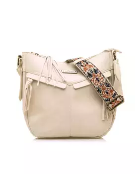Женская сумка через плечо в стиле бохо с бахромой Mustang, цвет Natural