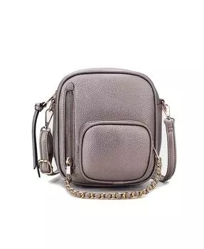 Женская сумка через плечо Winona от Mia K MKF Collection, серебро