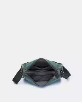 Женская сумка через плечо Wonderland из переработанных материалов с синим принтом Abbacino, синий