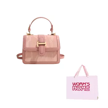 Женская сумка через плечо Worm's home, Черный