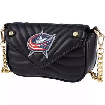 Женская сумка Cuce Columbus Blue Jackets из веганской кожи с ремешком