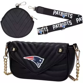 Женская сумка Cuce New England Patriots из веганской кожи с ремешком