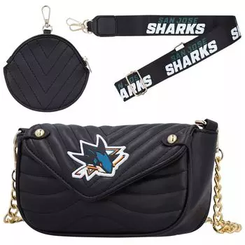 Женская сумка Cuce San Jose Sharks из веганской кожи с ремешком