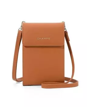 Женская сумка для смартфона из искусственной кожи с блокировкой RFID CHAMPS