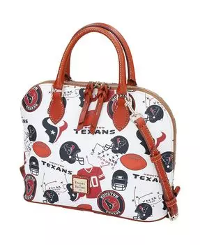 Женская сумка Houston Texans Gameday на молнии Dooney & Bourke