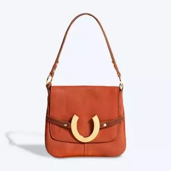 Женская сумка Hunter цвета коньяк Hampton Road