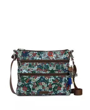 Женская сумка-кроссбоди Artist Circle Sakroots, зеленый