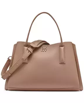 Женская сумка-кроссбоди Josie Medium Satchel DKNY, коричневый