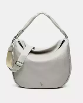 Женская сумка на плечо Abbacino бежевый с боковой высечкой